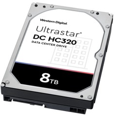 Жесткий диск 8TB SAS 12Gb/s Western Digital 0B36400 HUS728T8TAL5204 Ultrastar DC HC320 3.5" 7200rpm 256MB (0B36400/0B36453)