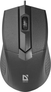 Мышь Defender Optimum MB-270 52270 черная, 1000dpi, 3 кнопки