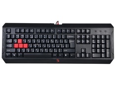 Клавиатура A4Tech Q100 черная, USB, LED