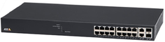 Коммутатор Axis T8516 PoE+ NETWORK SWITCH управляемый гигабитный коммутатор PoE+. 2 SFP/RJ45 uplink порта и 16 PoE+ портов с общей мощностью 250Вт