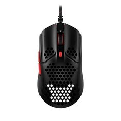 Мышь HyperX Pulsefire Haste 4P5E3AA USB, 16000dpi, 6 кнопок, подсветка, оптическая, чёрная/красная