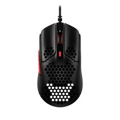 Мышь HyperX Pulsefire Haste 4P5E3AA USB, 16000dpi, 6 кнопок, подсветка, оптическая, чёрная/красная