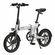 Велосипед Xiaomi Z16W электрический, складной, диаметр колёс 16", 250W, 25км/ч, белый