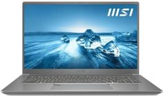Ноутбук MSI Prestige 15 A12UC-224RU 9S7-16S822-224 i5-1240P/16GB/512GB SSD/RTX 3050 4GB/15.6" IPS FHD/noDVD/cam/BT/WiFi/Win11Pro/silver
