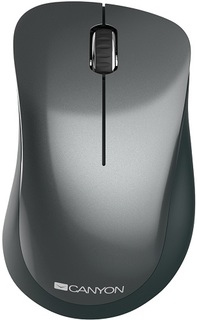 Мышь Wireless Canyon MW-11 CNE-CMSW11B 2.4 GHz, 3 кн., DPI 1200, 2*AAA, black