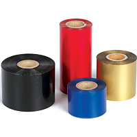 Лента красящая Proton F040300RIR500-Gold Термотрансферная 40 мм х 300 м, IN, Format R500, Resin, золотая (gold)