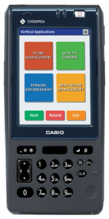Терминал сбора данных Casio IT-600 Windows CE. NET 5.0, bluetooth, cam