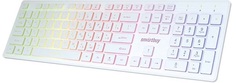 Клавиатура SmartBuy ONE 305 SBK-305U-W с подсветкой, USB, белая