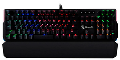 Клавиатура A4Tech Bloody B885N механическая черный USB for gamer LED (подставка для запястий) (1193298)