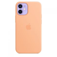 Чехол Apple Silicone Case with MagSafe MJYW3ZE/A для iPhone 12 mini, cantaloupe