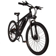 Велосипед ADO A26 электрический, диаметр колёс 26", 500W, 25км/ч, чёрный