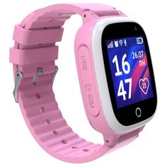 Часы Aimoto LITE 9101202 детские, 1.44", 128х128 пикс, GPS, розовые
