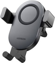 Зарядное устройство автомобильное UGREEN CD256 40118_ беспроводное, 15W, цвет: серый космос