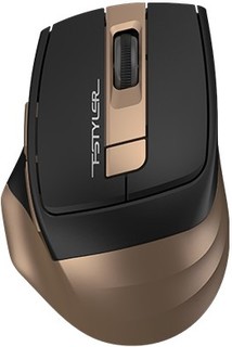 Мышь Wireless A4Tech Fstyler FG35 бронзовый/черный оптическая (2000dpi) (6but) (1192141)