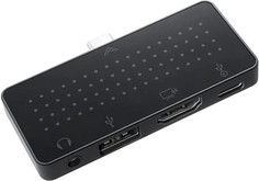 Адаптер TwelveSouth StayGo mini 12-2039 USB Type-C/Aux 3.5 mm, USB-A 2.0, HDMI, USB Type-C, черный