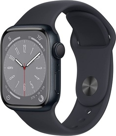 Часы Apple Watch Series 8 GPS 41mm Midnight Aluminum Case with Midnight Sport Band - M/L