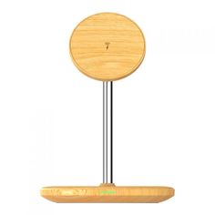 Зарядное устройство беспроводное j5create JUPW2106NP Wood Grain 2-in-1 Magnetic Wireless Charging Stand 15W - Wood (БЕЗ БП)