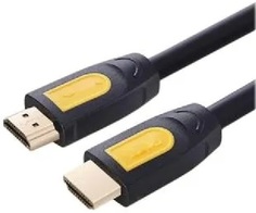 Кабель UGREEN HD101 10170_ HDMI Male / Male Cable, 10м, желто-черный