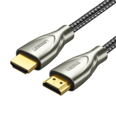 Кабель UGREEN HD131 50107_ HDMI 2.0 Male / HDMI 2.0 Male, 1,5 м. серый