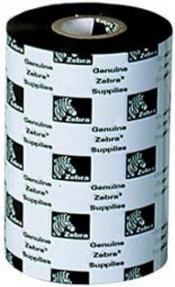 Лента красящая Zebra 0210 Воск 2100 High Performance Wax Black 110 мм/450 м Зебра
