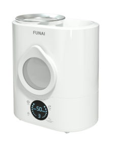 Увлажнитель ультразвуковой Funai USH-BE7251WС Bonsai белый, электронное управление