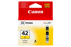 Картридж Canon CLI-42Y 6387B001 для PRO-100. Жёлтый. 284 фотографий.