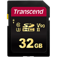 Карта памяти SDHC 32GB Transcend TS32GSDC700S UHS-II Class U3 V90, 285Мб/с/180Мб/с