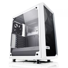 Корпус ATX Fractal Design Meshify C FD-CA-MESH-C-WT-TGC белый, с окном из стекла, без БП