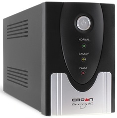 Источник бесперебойного питания Crown CMU-SP800 COMBO USB CM000001873 line-Intractive, 800VA480W 4*IEC + 2*EURO+1*IEC bybass, порт USB