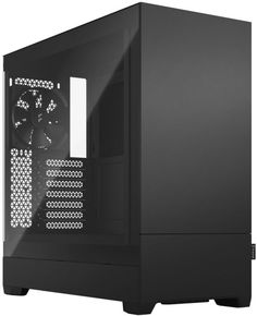 Корпус ATX Fractal Design Pop Silent Black TG Clear Tint чёрный, без БП, панель из закаленного стекла, 2*USB 3.0, audio