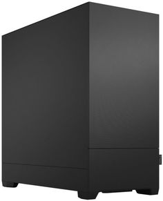 Корпус ATX Fractal Design Pop Silent Black Solid чёрный, без БП, стенка из закаленного стекла, 2*USB 3.0, audio