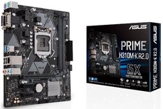 Материнская плата ASUS PRIME H310M-K R2.0 (LGA1151v2,H310,2*DDR4(2666),4*SATA 6G,3*PCI-E,7.1CH,GLan,2*USB 3.1,D-Sub/DVI) RTL