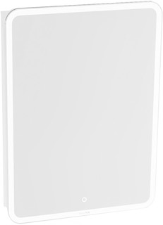 Зеркальный шкаф 60x80 см белый глянец R Grossman Адель 206004
