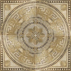 Панно Ape Ceramica Roseton Noor Cream 60x60