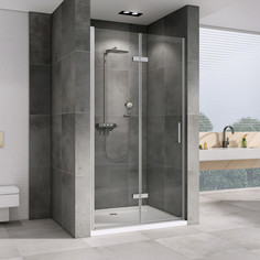 Душевая дверь 80 см Abber Zart AG08080P прозрачное