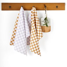 Комплект из двух кухонных полотенец LaRedoute