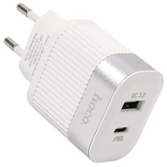 Зарядное устройство Hoco RC4 USB Type-C, белый