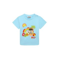 Хлопковая футболка Moschino