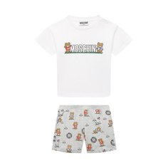 Комплект из футболки и шорт Moschino