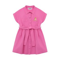 Хлопковое платье Moschino