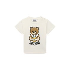 Хлопковая футболка Moschino