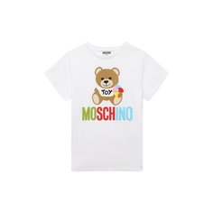 Хлопковая футболка Moschino