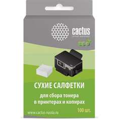 Сухие салфетки для сбора тонера Cactus