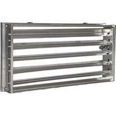 Клапан расхода воздуха к решеткам 1WA и 2WA Ventart Noizzless