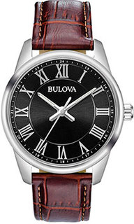 Японские наручные мужские часы Bulova 96A221. Коллекция Classic
