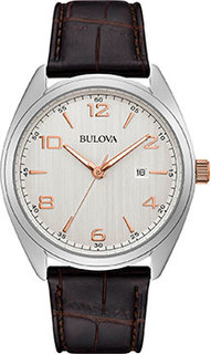 Японские наручные мужские часы Bulova 98B347. Коллекция Classic