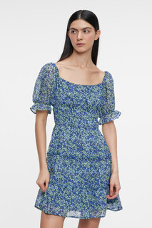 платье женское Платье мини шифоновое с ярусной юбкой и оборками Befree