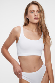 Бюстгальтер-топ бесшовный спортивный в рубчик Befree