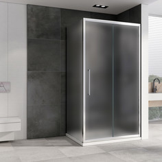 Душевой уголок 120х85 см Abber Schwarzer Diamant AG30120MH-S85M матовое