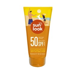 Эмульсия для тела SUN LOOK солнцезащитная водостойкая SPF-50 150 мл